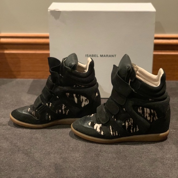 ISABEL MARANT Wedge High-top Sneakers - Picture 5 of 7